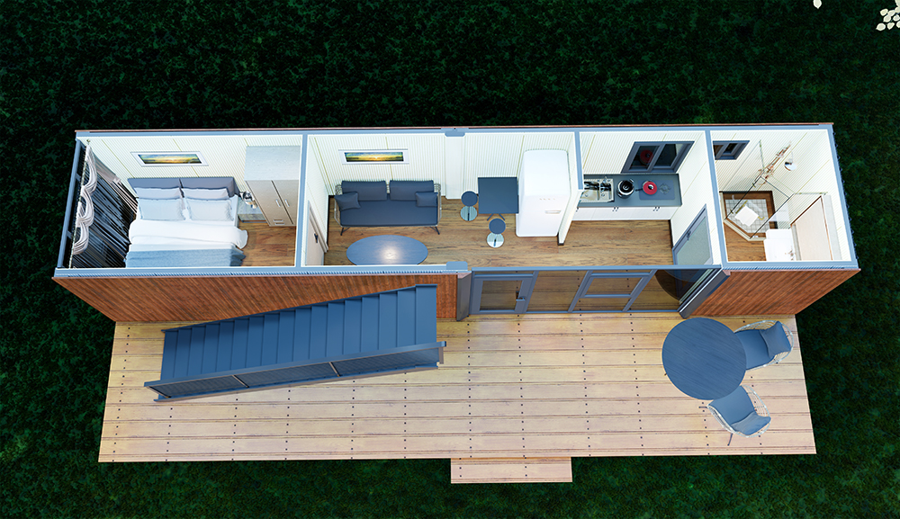 Modern modular house