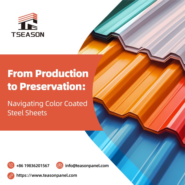 From Production to Preservation: Navigating Color Coated Steel Sheets