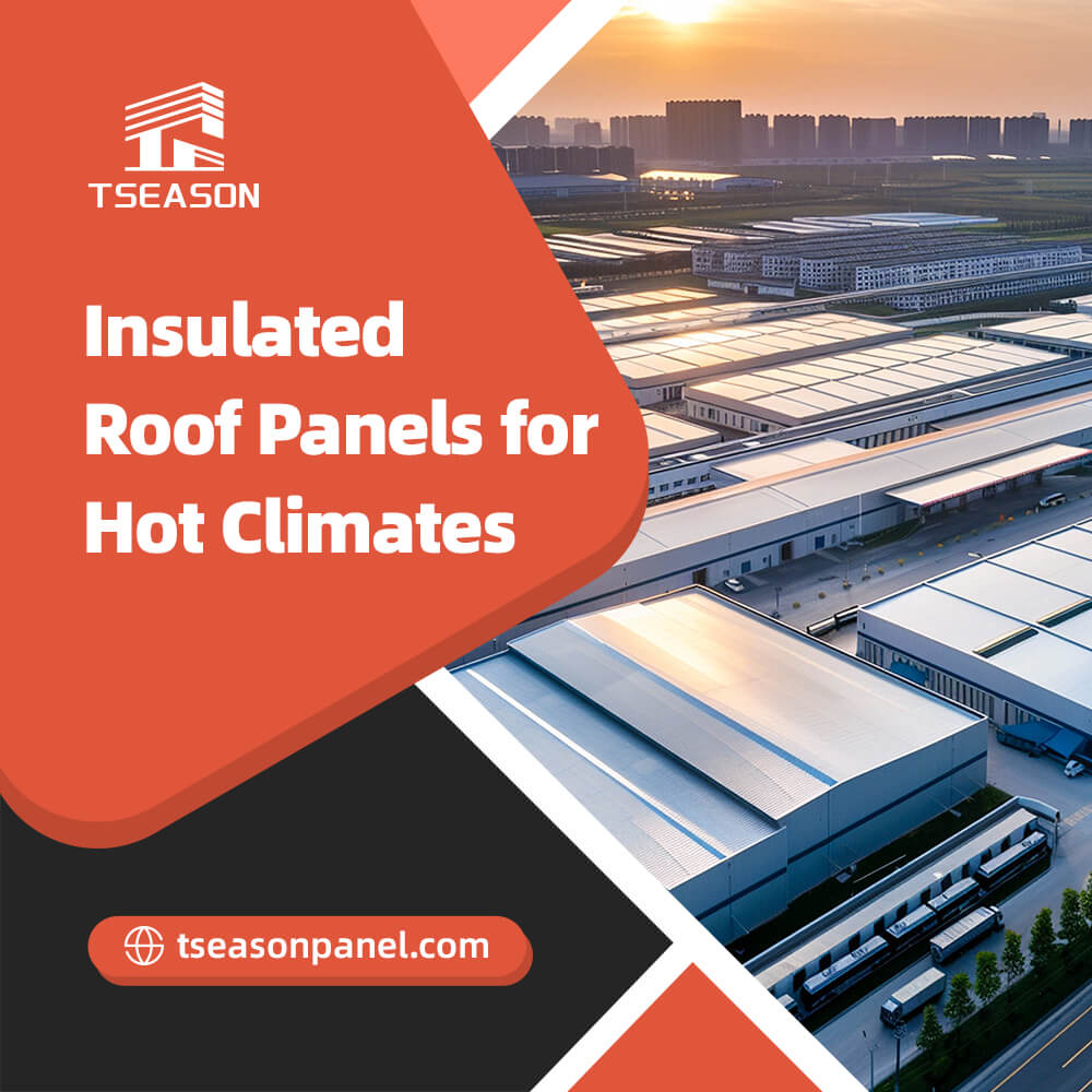 Insulated Roof Panels for Hot Climates