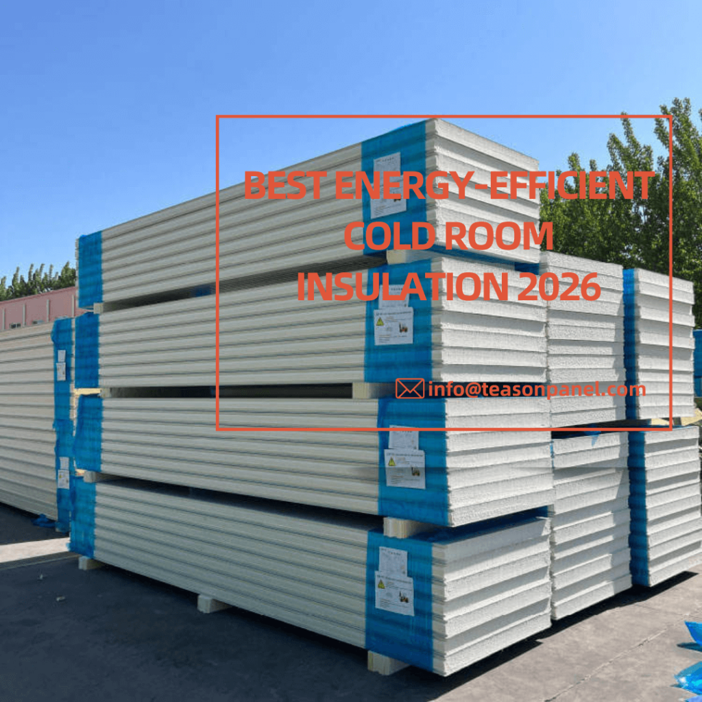 Best energy-efficient cold room insulation 2026