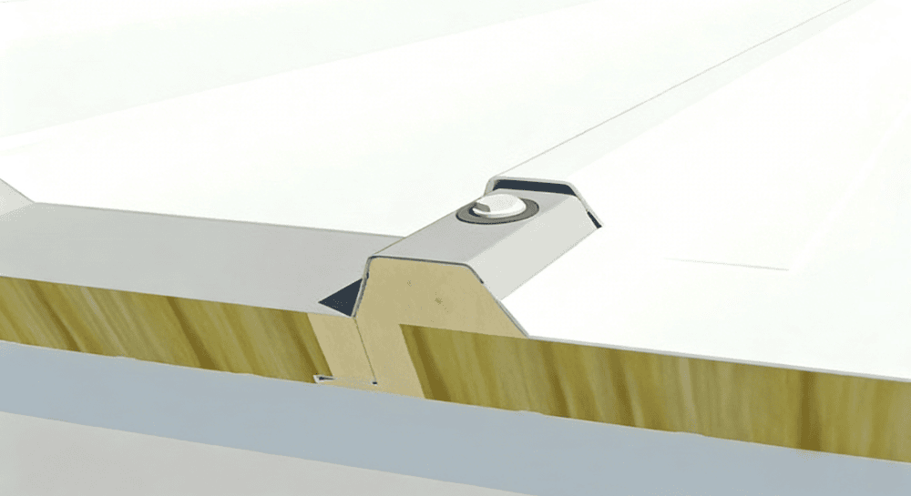 TPO Sandwich Panel Lap Joints