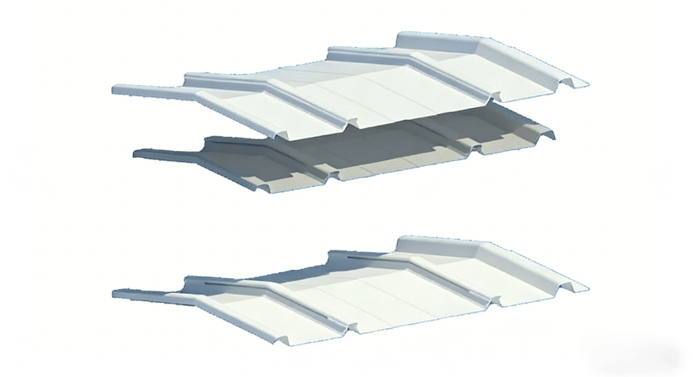 TPO Sandwich Panel Ridge Capping