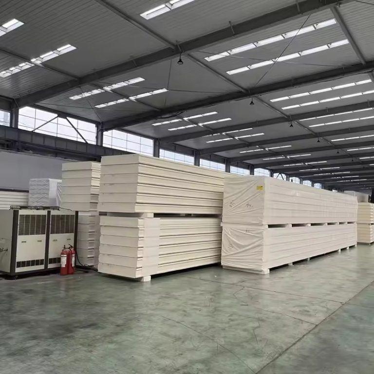 Tseason pu foam core sandwich panel far shoot