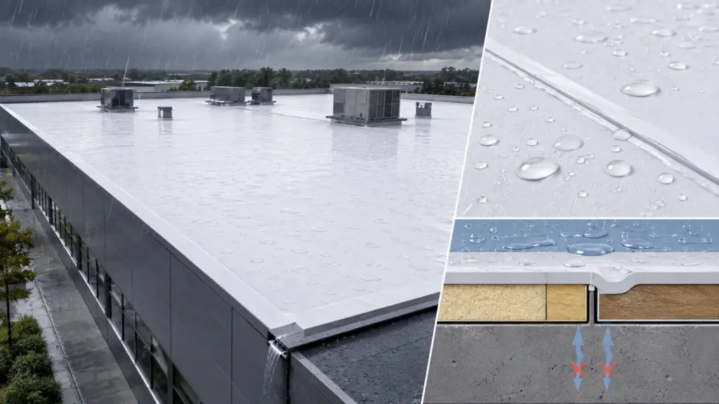 TPO Waterproof Membrane Waterproofing Performance