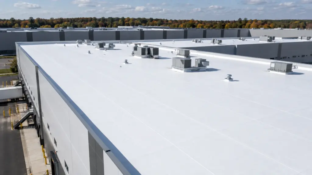 TPO roofing membranes Commercial and industrial roof systems