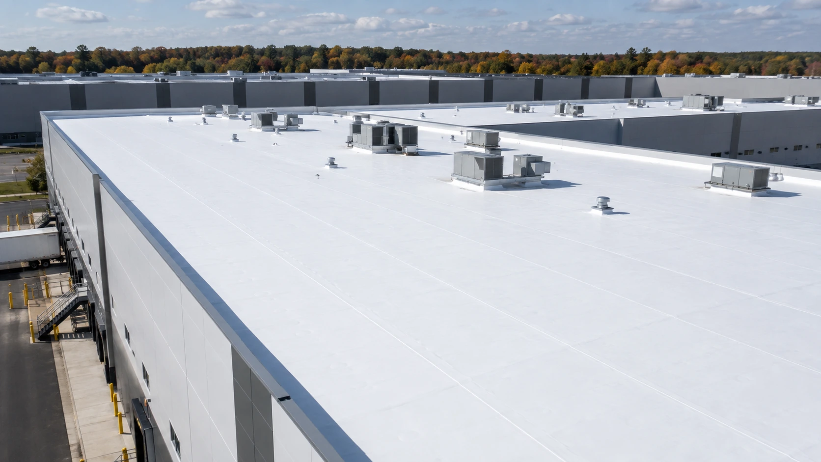 Commercial and industrial roof systems