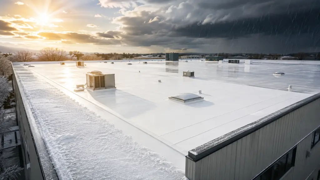 TPO waterproof membrane Outstanding Weather Resistance and UV Resistance