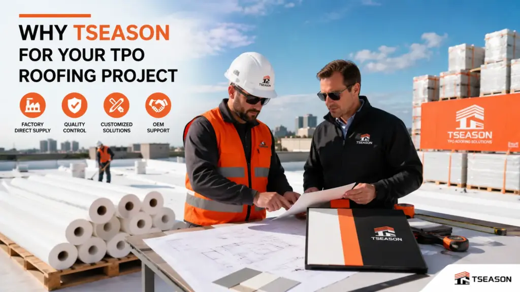 Why Tseason for Your TPO Roofing Project
