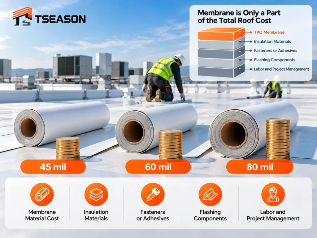 How to Choose the Right TPO Membrane Thickness