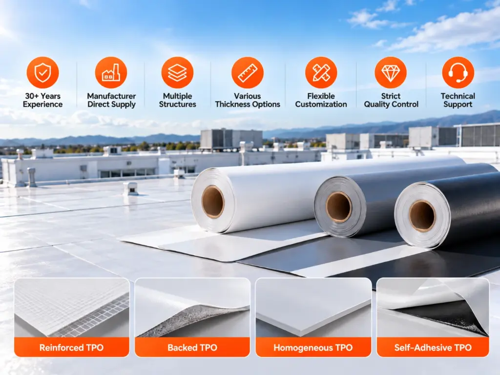Tseason TPO Roofing Membranes